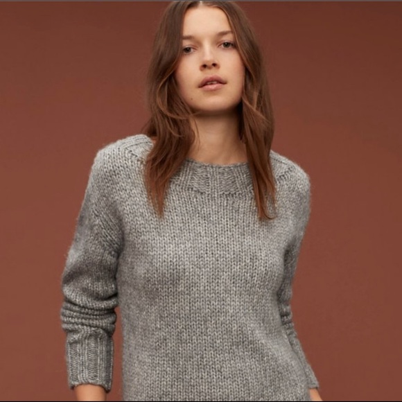 Cosy grey sweater from aritzia - Picture 6 of 8